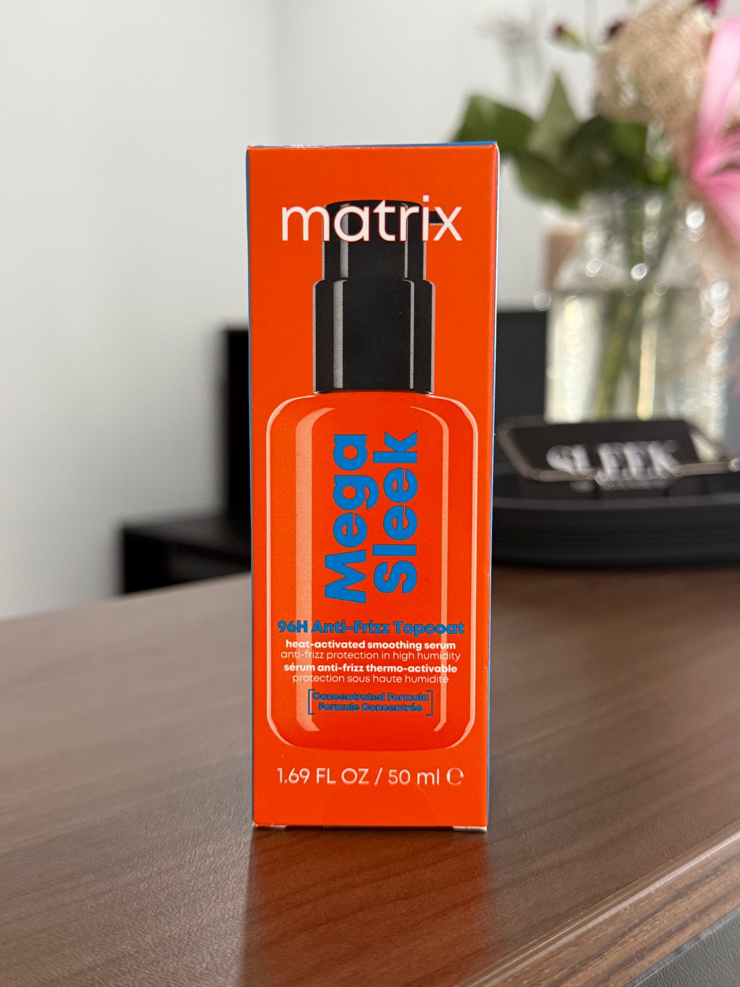 Matrix Mega Sleek Heat Smoothing Serum/Anti Frizz