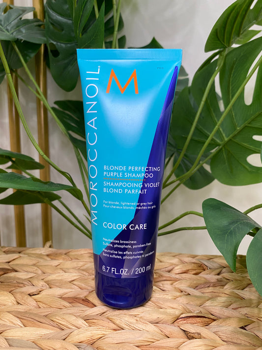 Moroccanoil Blonde Perfecting Purple Shampoo